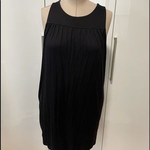 CLUB MONACO Sleeveless Open Back Color Black Dress Size Large NWOT